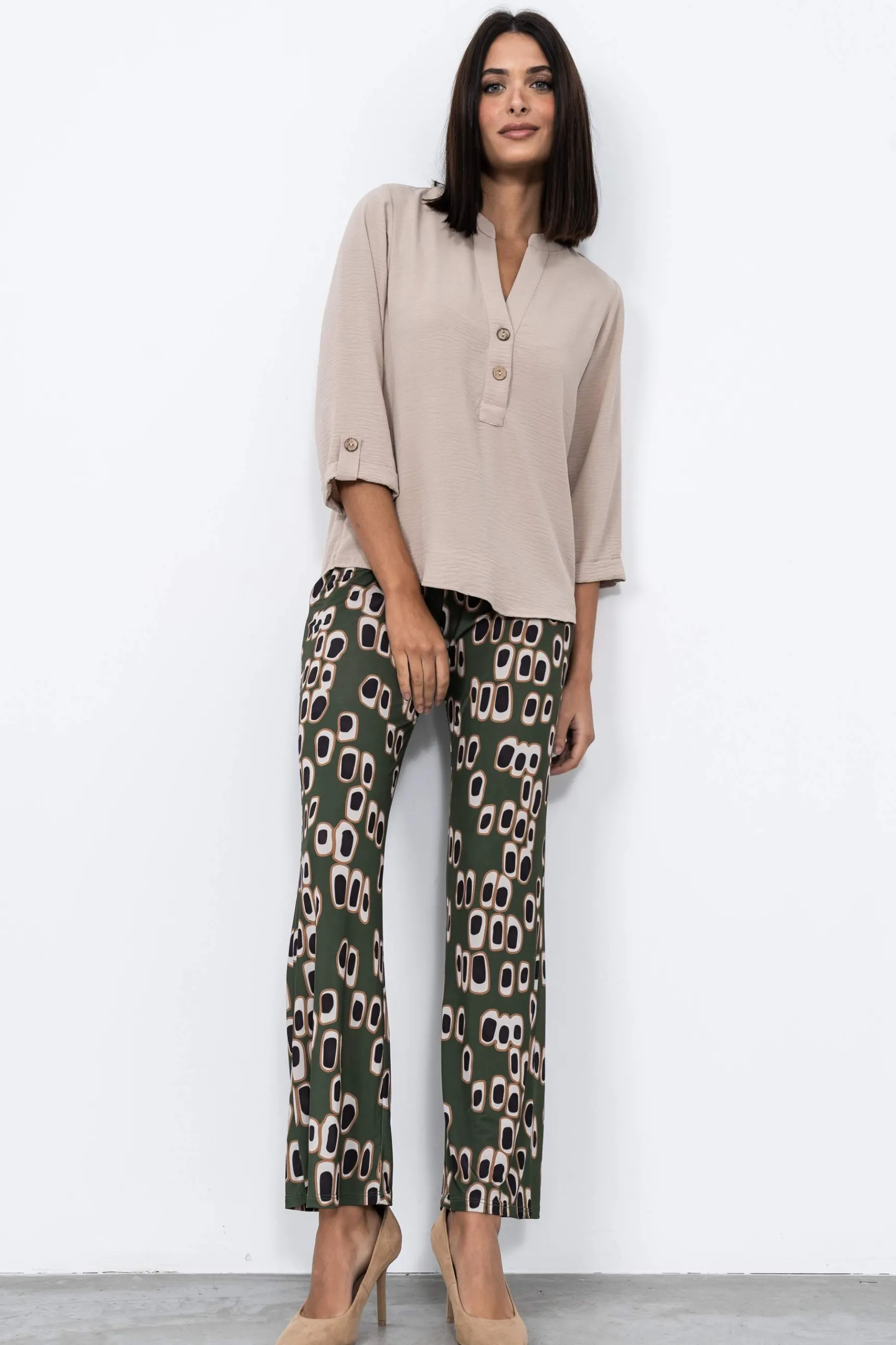Precchio Blusas Y Camisas<BLUSA BOTONES M/F ARENA