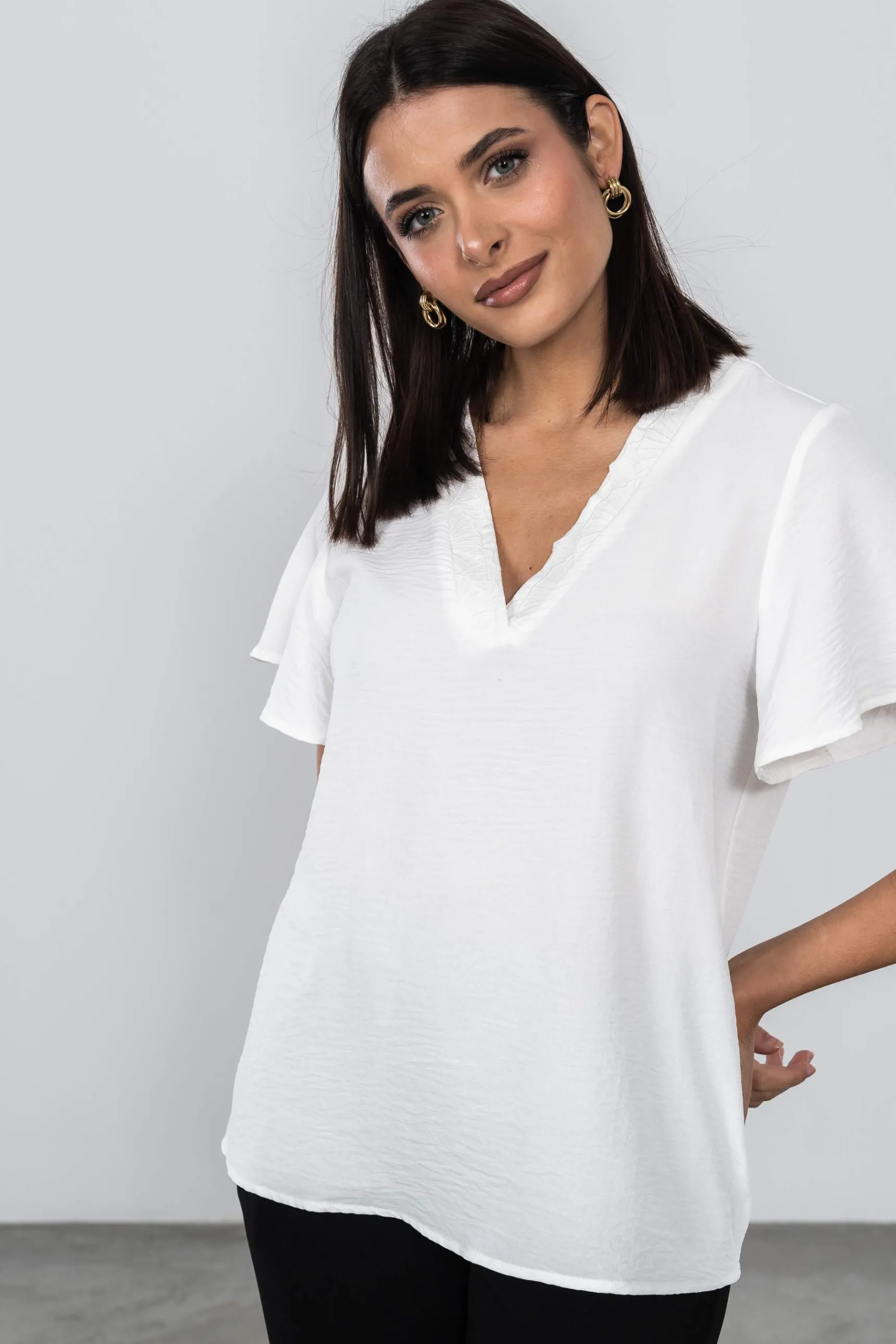 Precchio Blusas Y Camisas<BLUSA CUELLO PICO FANTASÍA