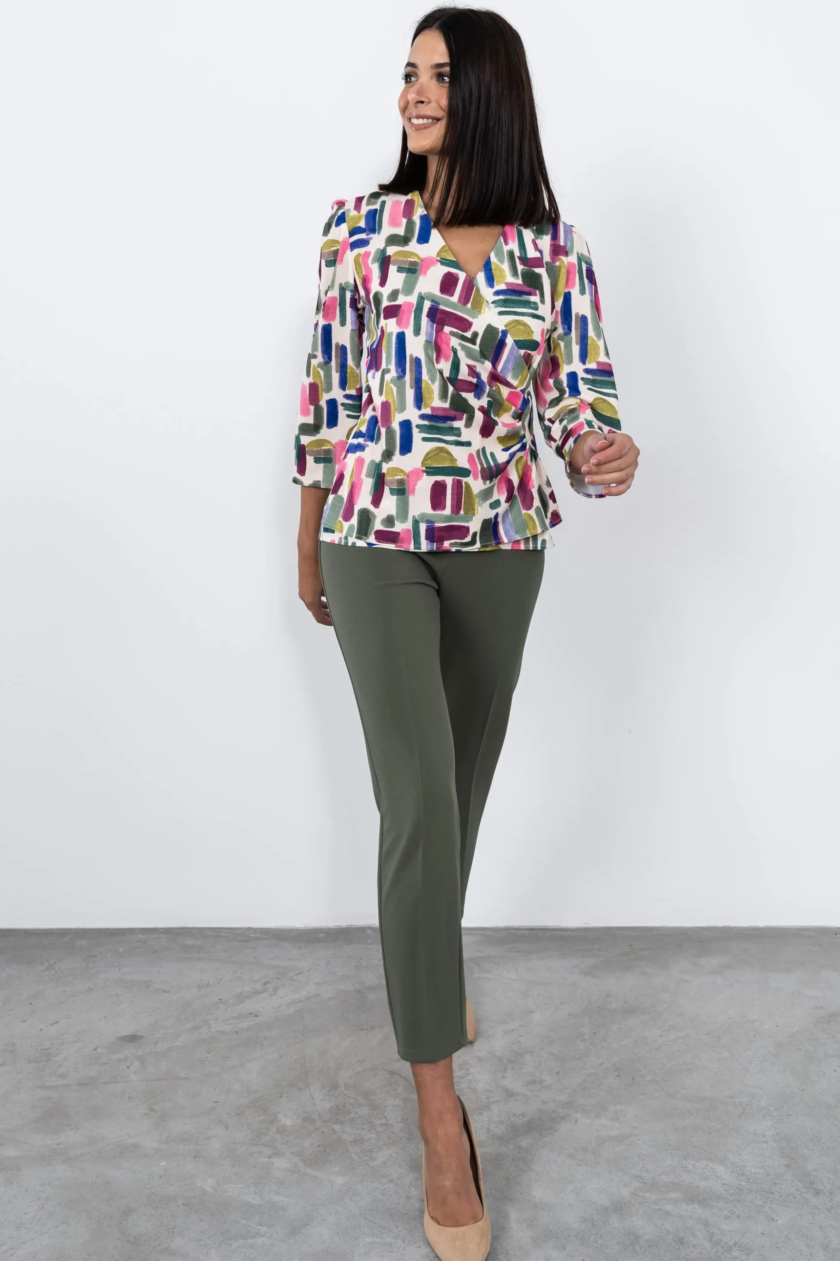 blusa_recogido_lateral_4.webp Precchio Blusas Y Camisas<BLUSA RECOGIDO LATERAL