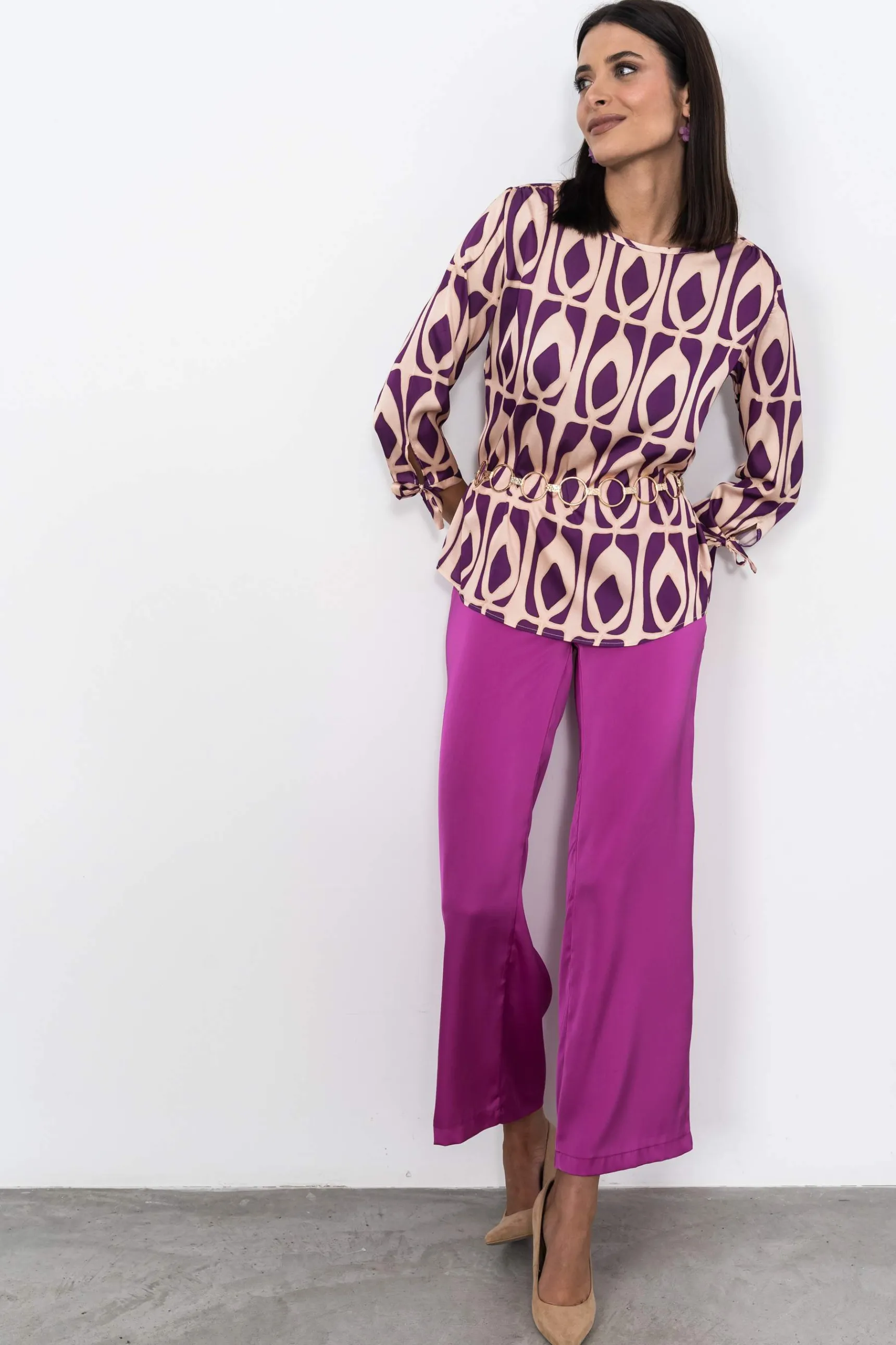 blusa_satinada_geomtricos_5.webp Precchio Blusas Y Camisas<BLUSA SATINADA GEOMÉTRICOS
