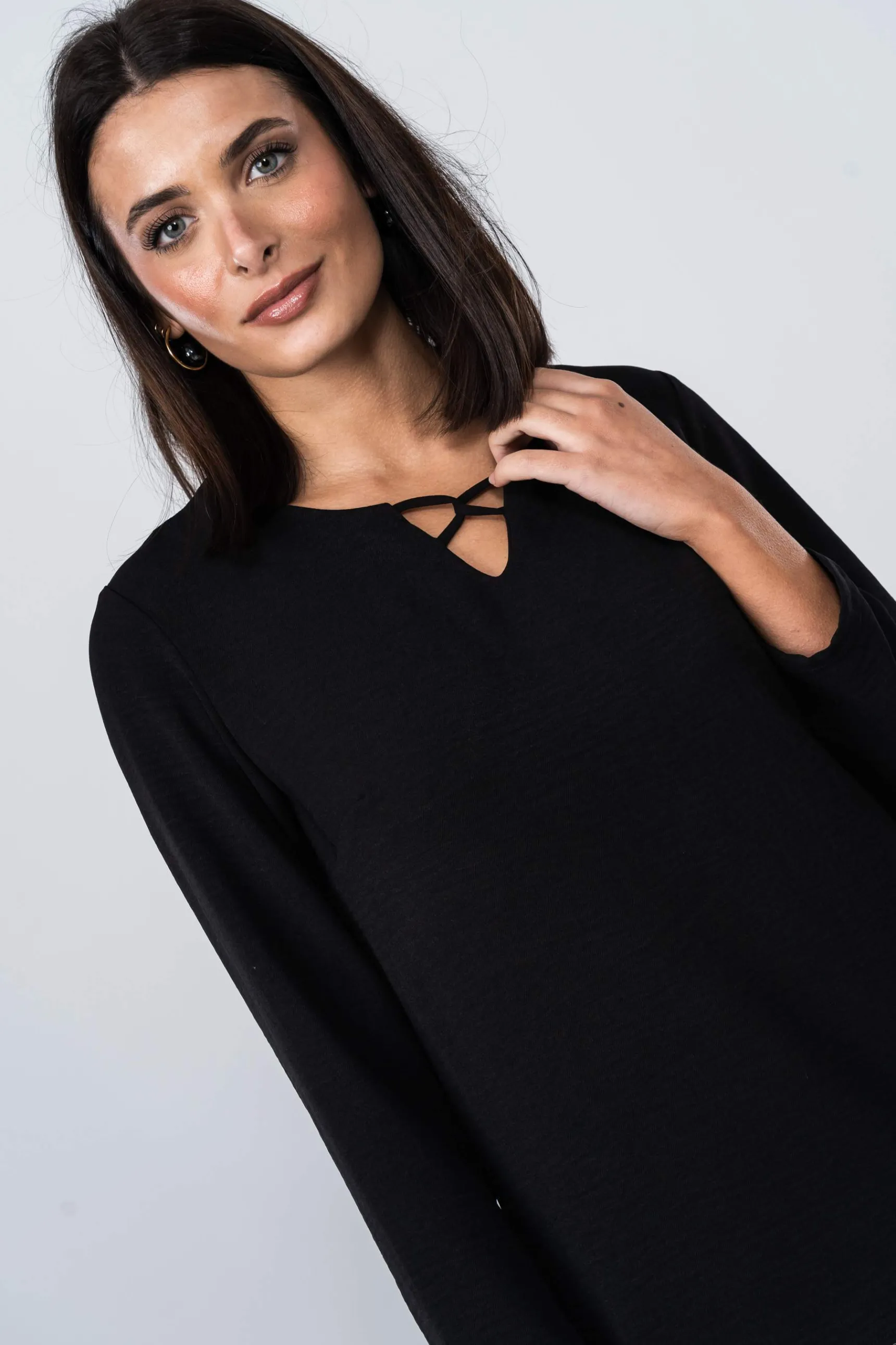 Precchio Blusas Y Camisas<BLUSÓN DETALLE NEGRO