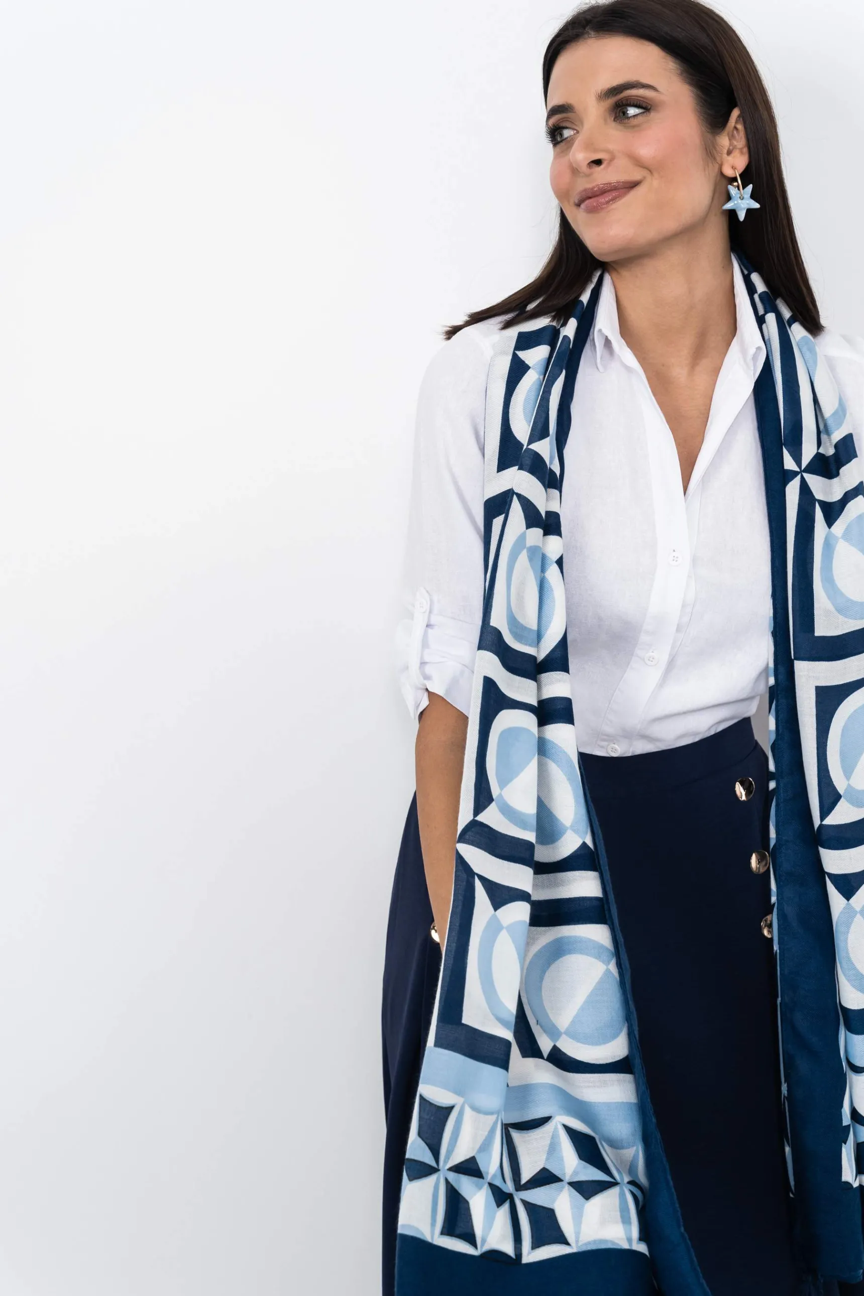 camisa_efecto_lino_blanco_7.webp Precchio Blusas Y Camisas<CAMISA EFECTO LINO BLANCO