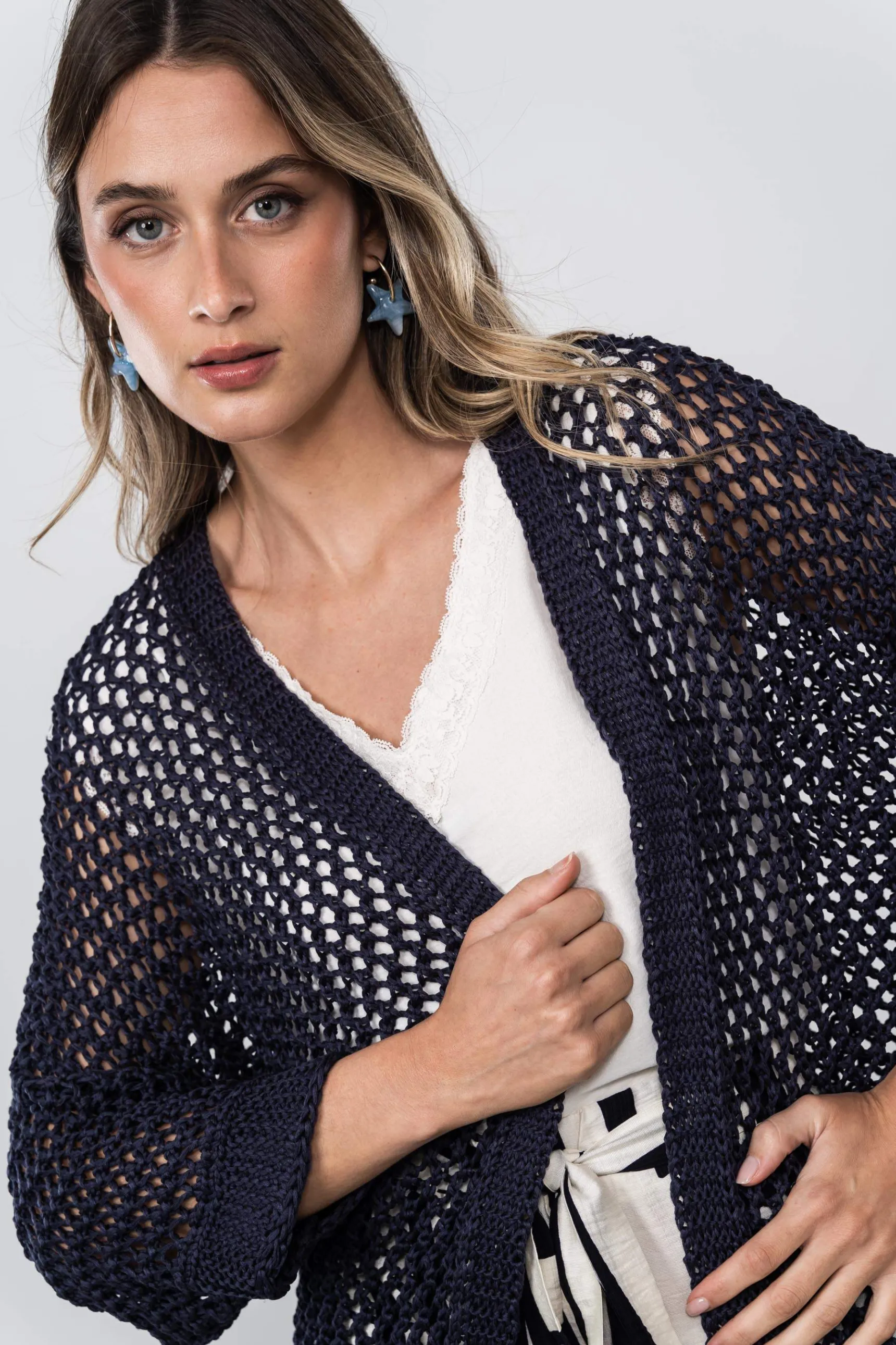 chaqueta_calada_marino_3.webp Precchio Jerseys Y Cardigans<CHAQUETA CALADA MARINO
