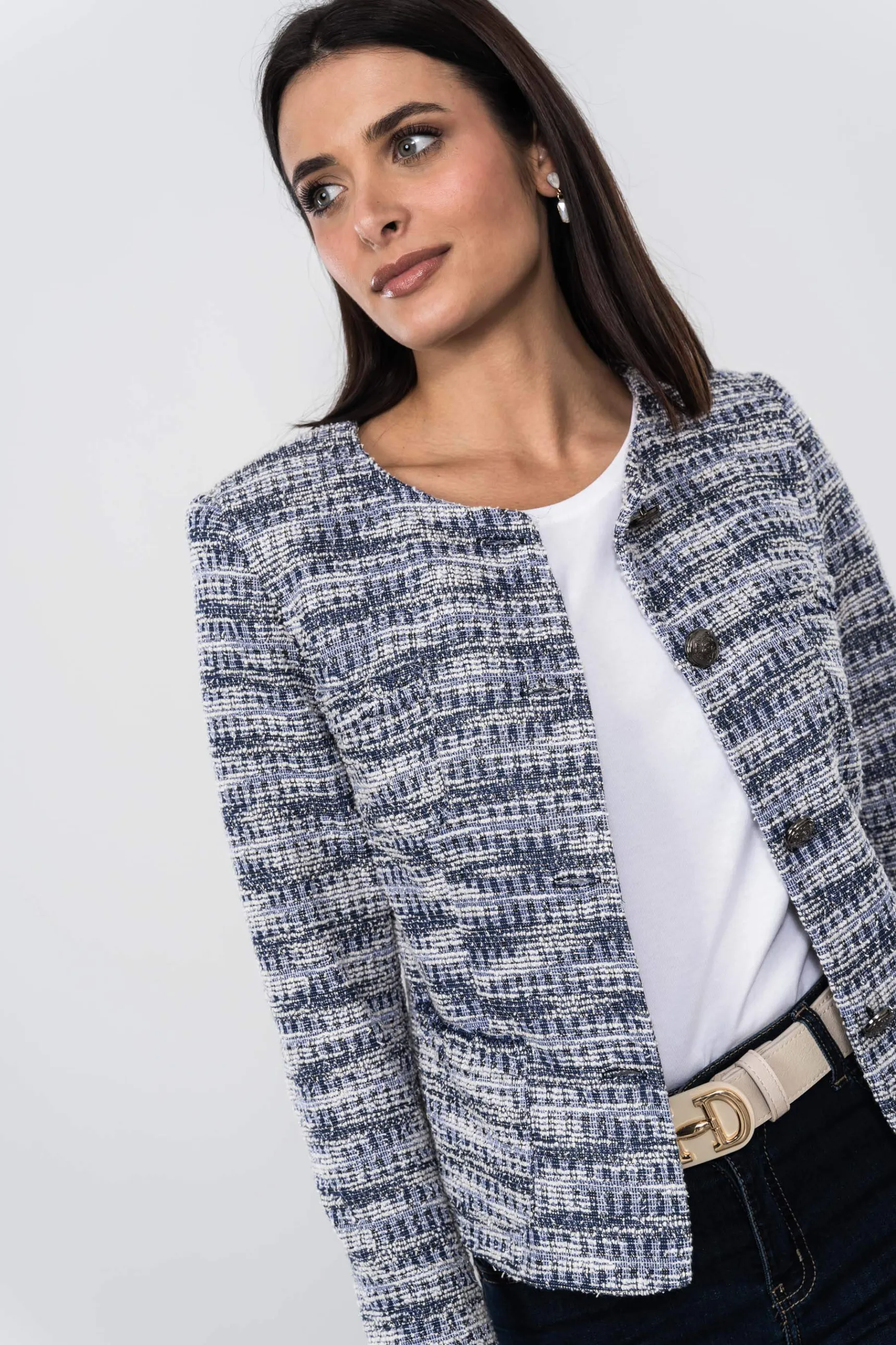 Precchio Chaquetas<CHAQUETA CORTA DETALLES