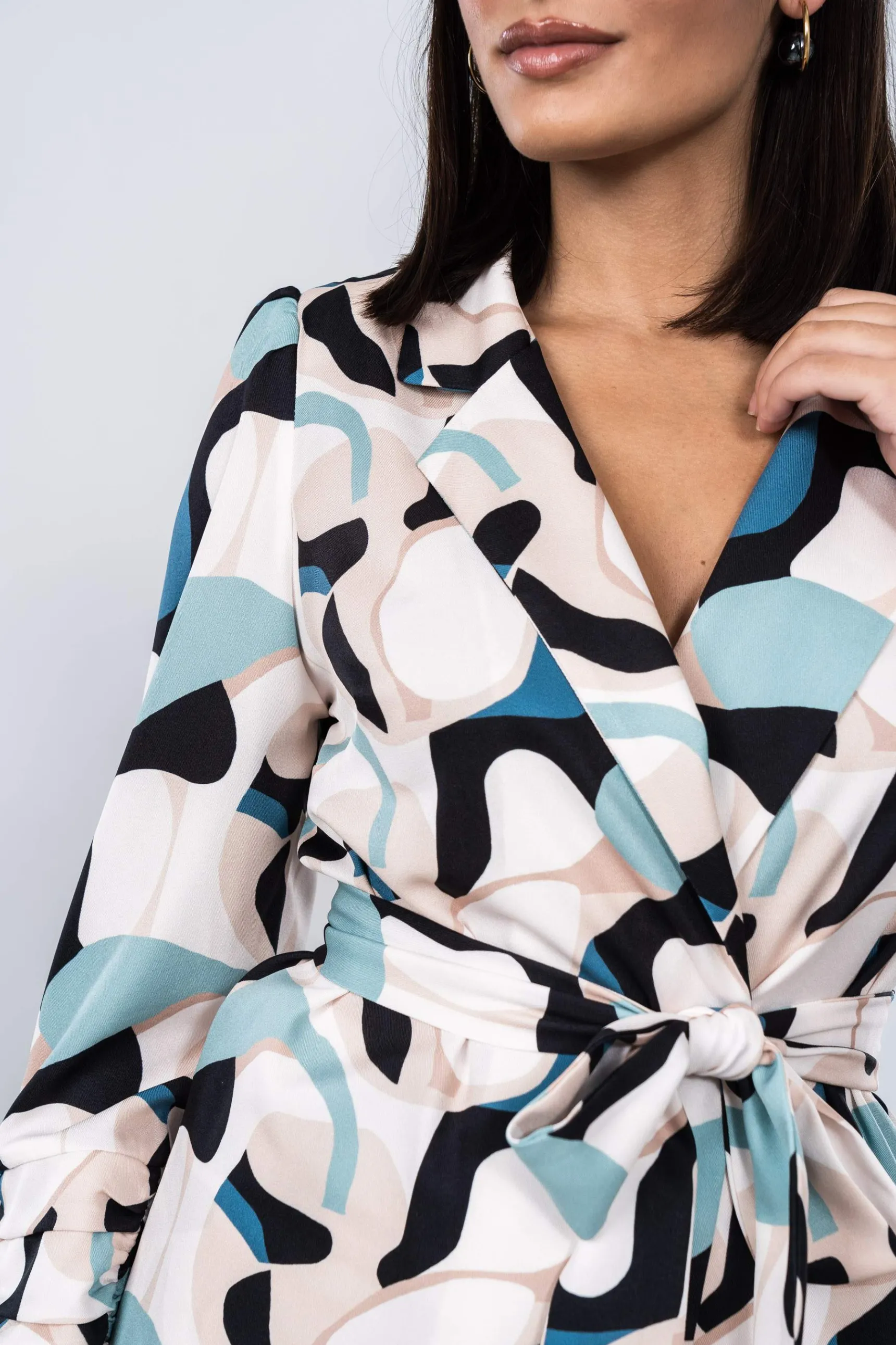 chaqueta_geomtricos_cintu_4.webp Precchio Chaquetas<CHAQUETA GEOMÉTRICOS CINTURÓN