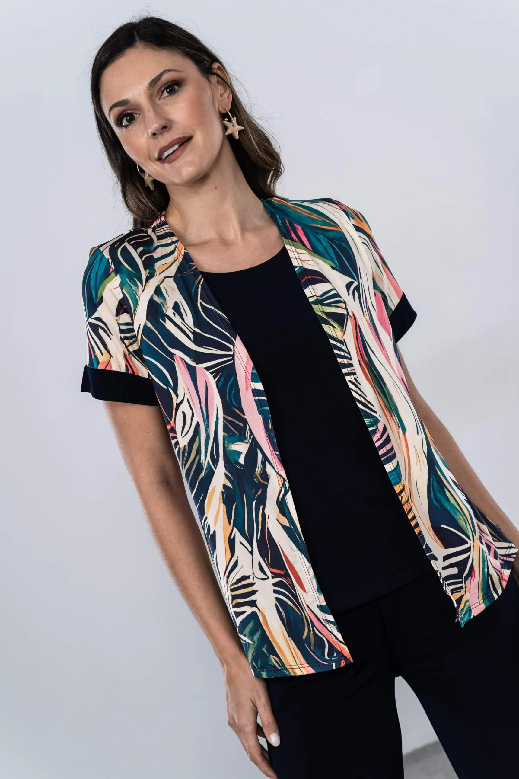 Precchio Camisetas<CONJUNTO HOJAS