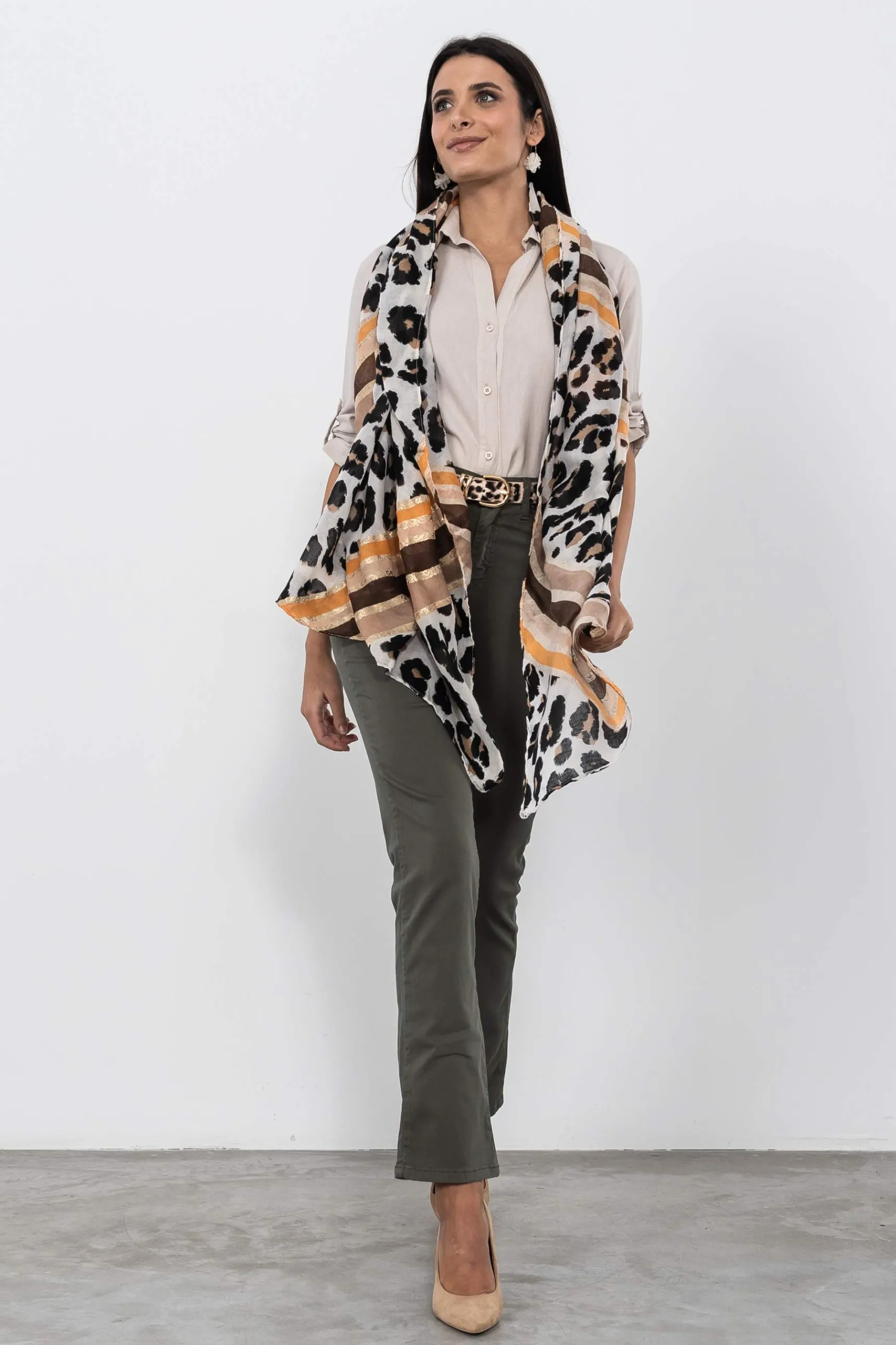 Precchio Foulards Y Estolas<FOULARD ANIMAL CENEFA