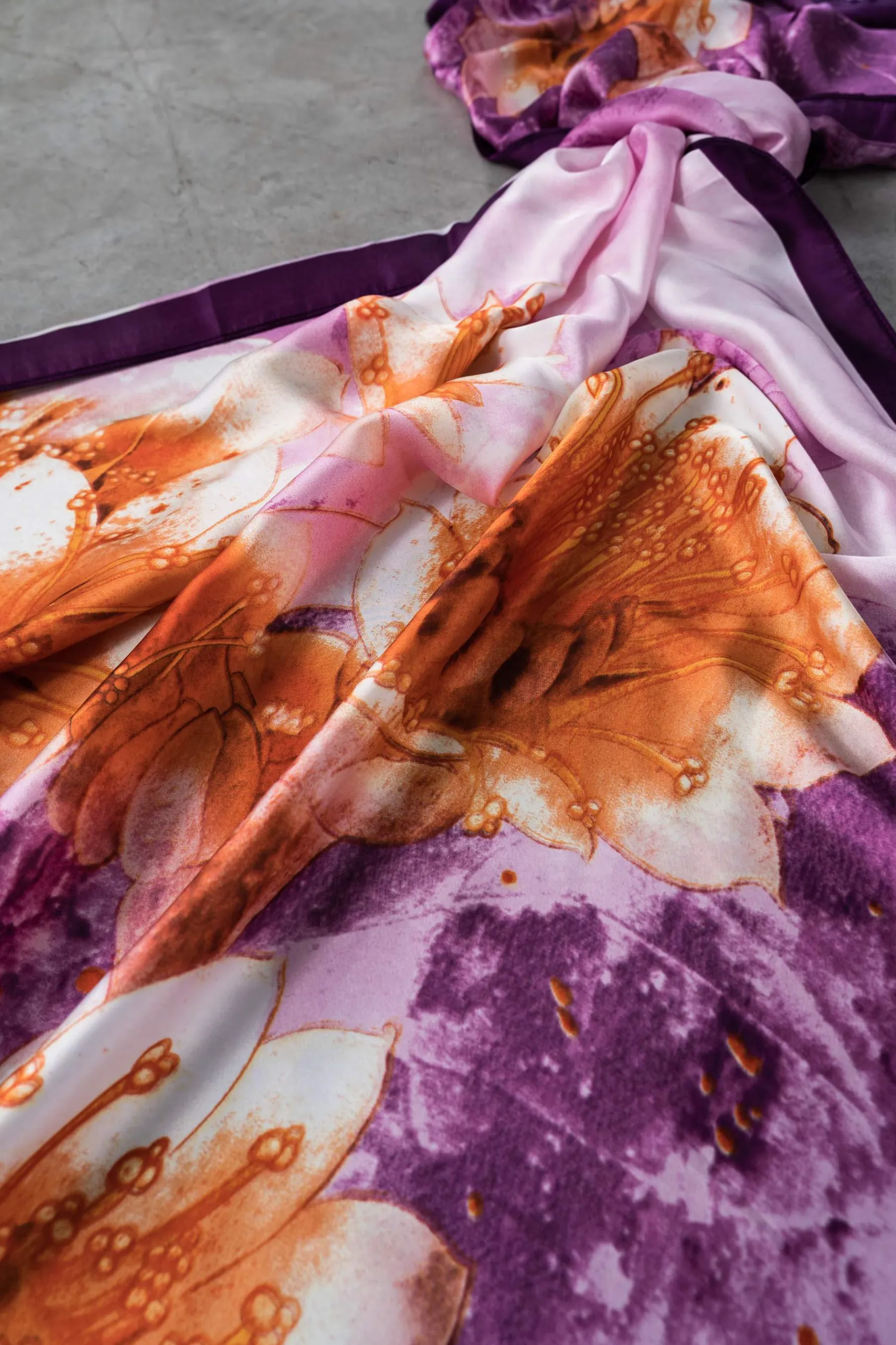 Precchio Foulards Y Estolas<FOULARD EFECTO SEDA MOTAS