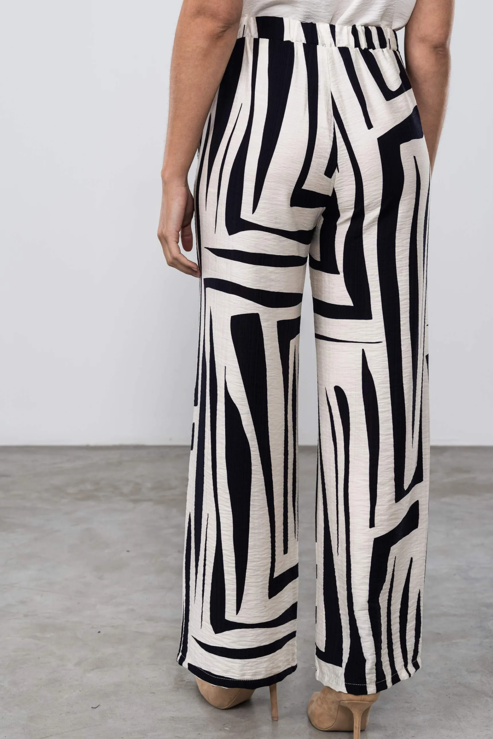 pantaln_estampado_ancho_m_3.webp Precchio Pantalones<PANTALÓN ESTAMPADO ANCHO MARINO