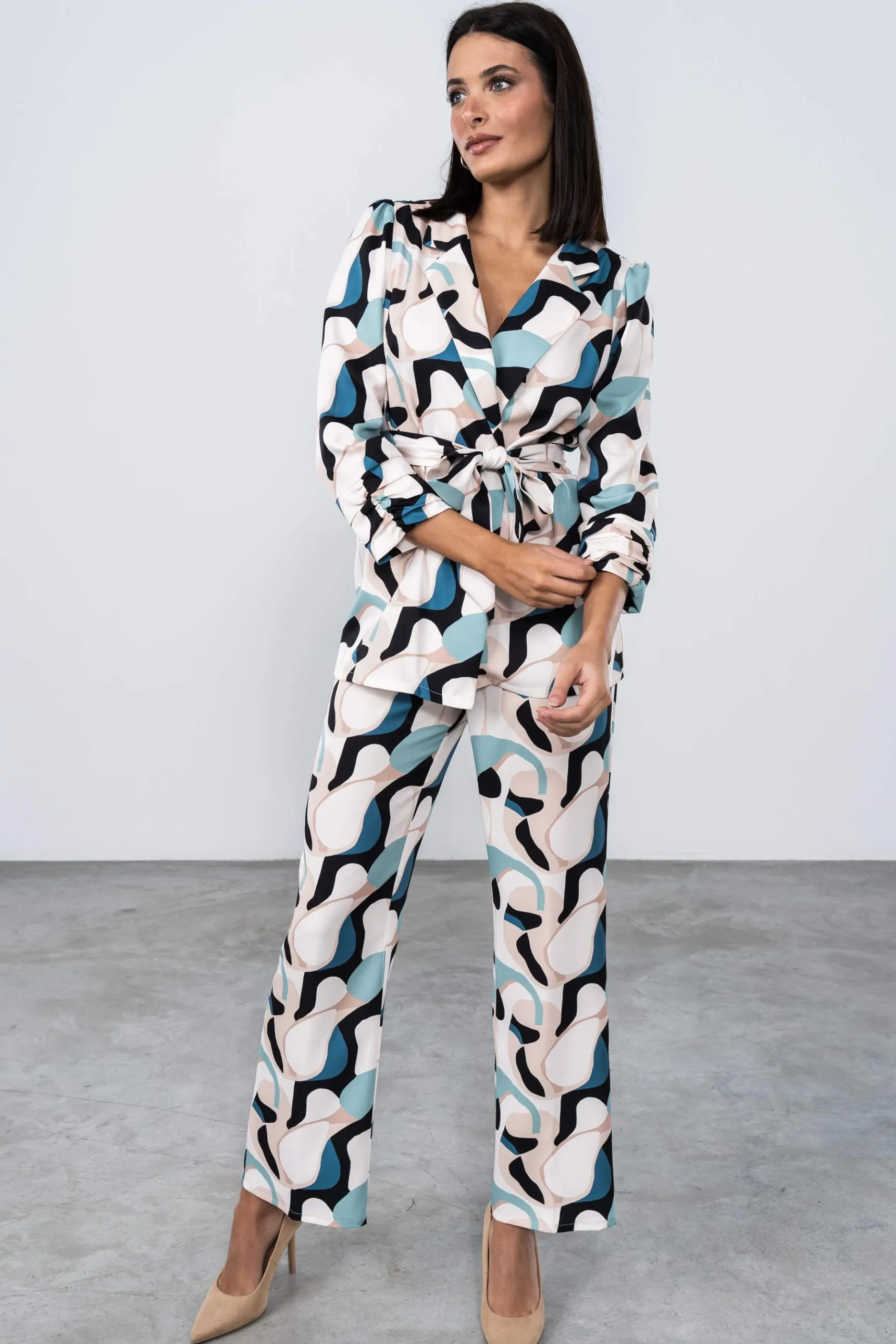 Precchio Pantalones<PANTALÓN GEOMÉTRICOS