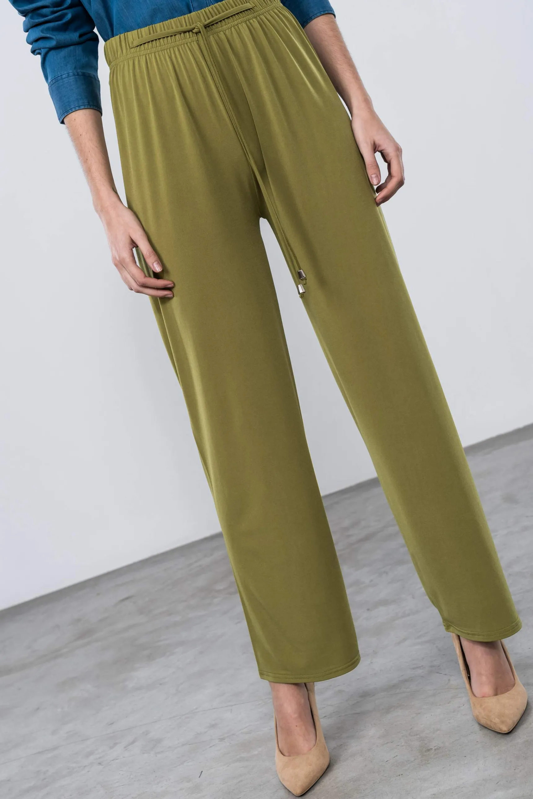 Precchio Pantalones<PANTALÓN HOLGADO ACEITE