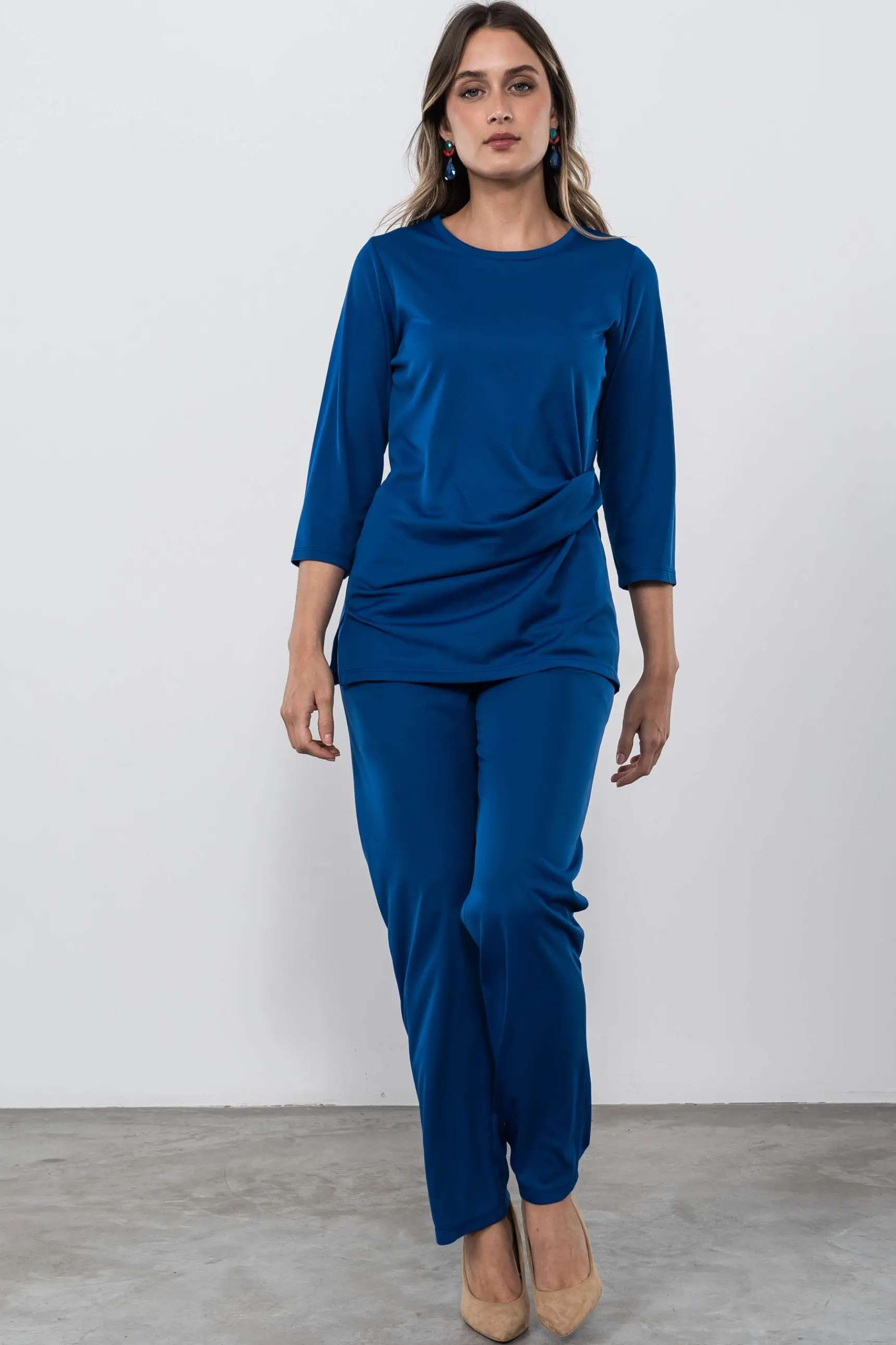 pantaln_punto_fluido_tint_4.webp Precchio Pantalones<PANTALÓN PUNTO FLUIDO TINTA