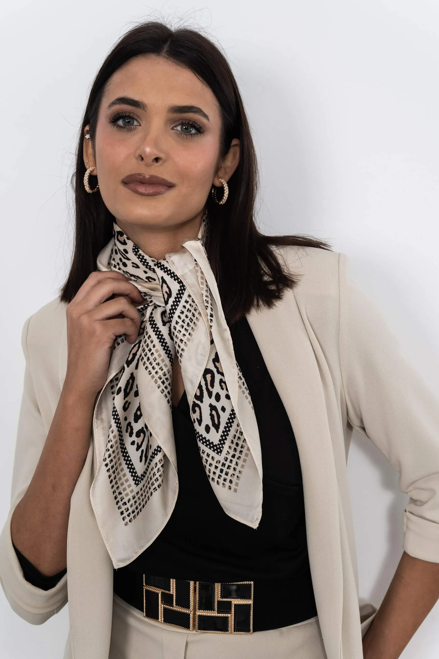 Precchio Foulards Y Estolas<PAÑUELO ANIMAL