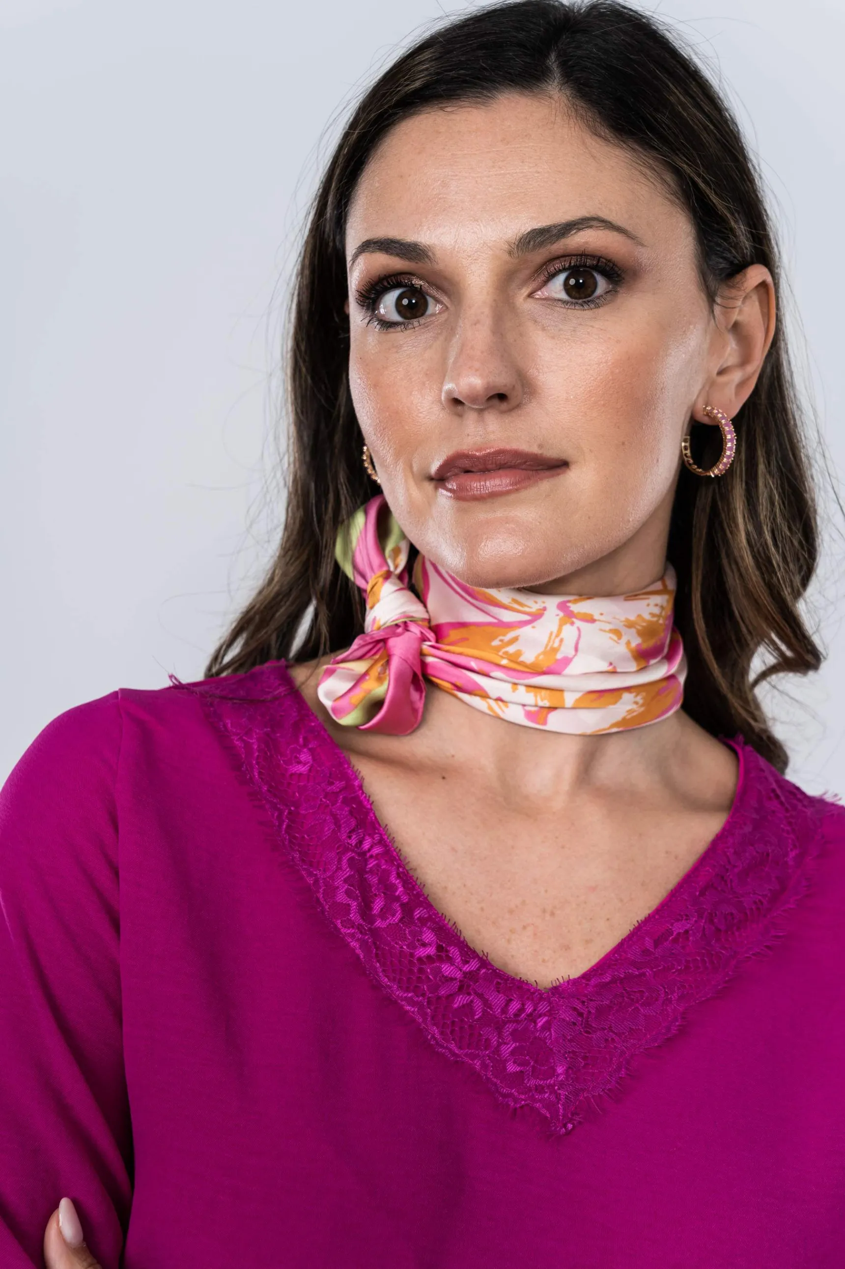 Precchio Foulards Y Estolas<PAÑUELO FLORAL