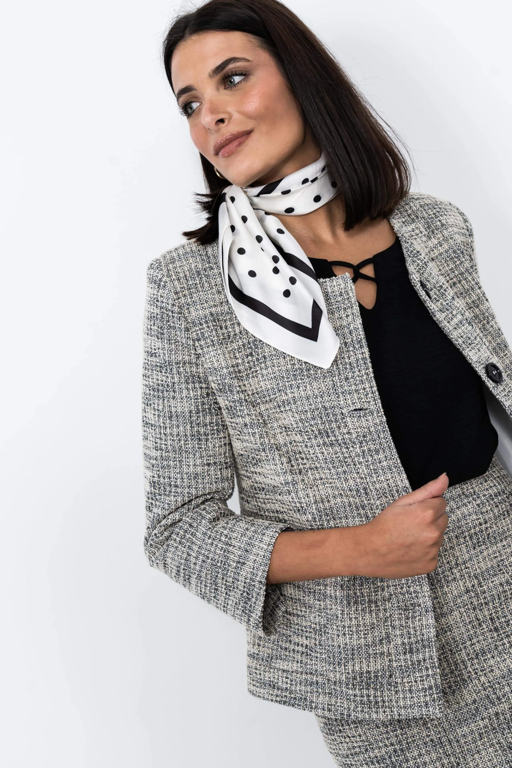 Precchio Foulards Y Estolas<PAÑUELO TOPOS