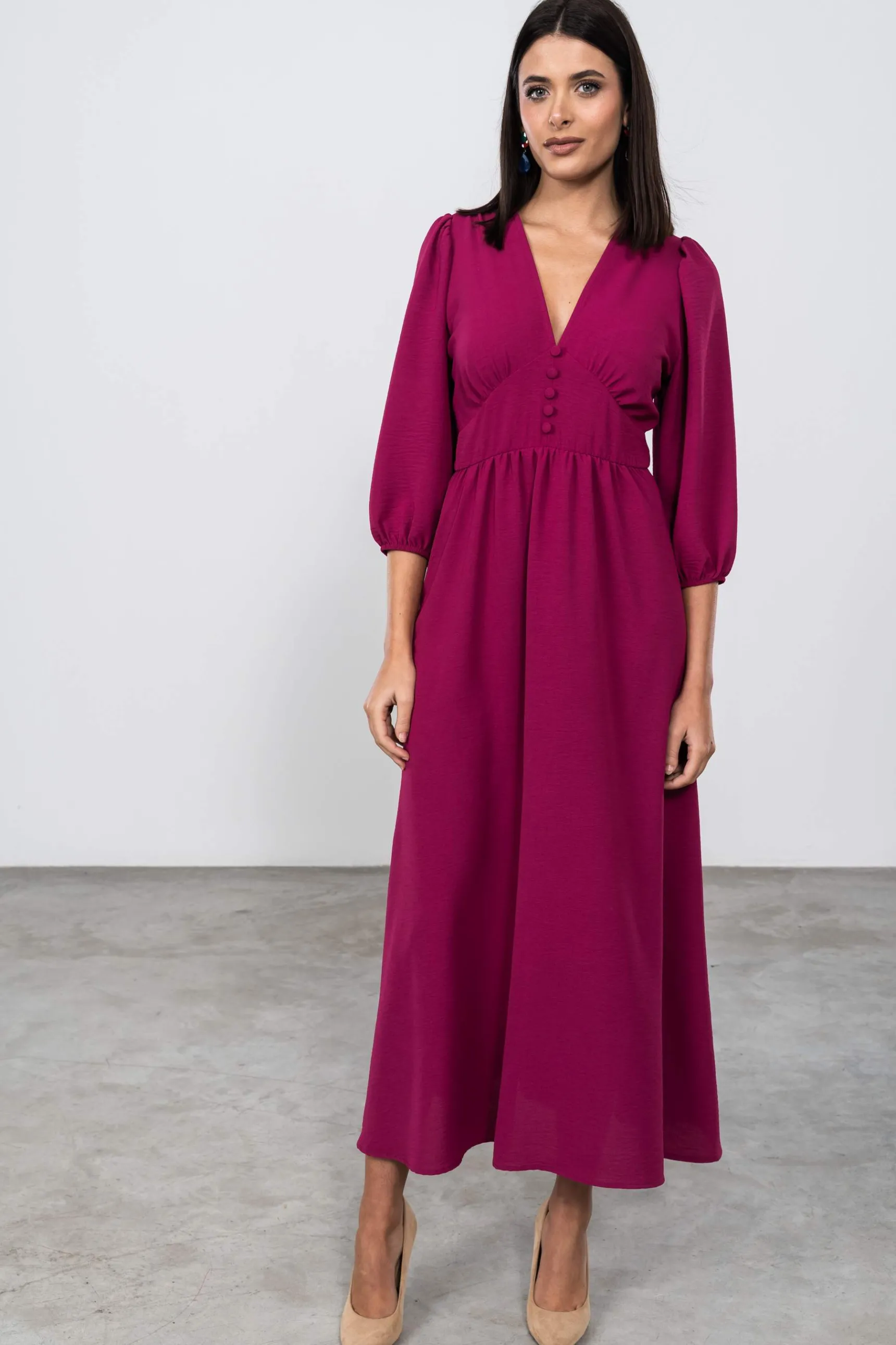 vestido_corte_botones_4.webp Precchio Vestidos<VESTIDO CORTE BOTONES