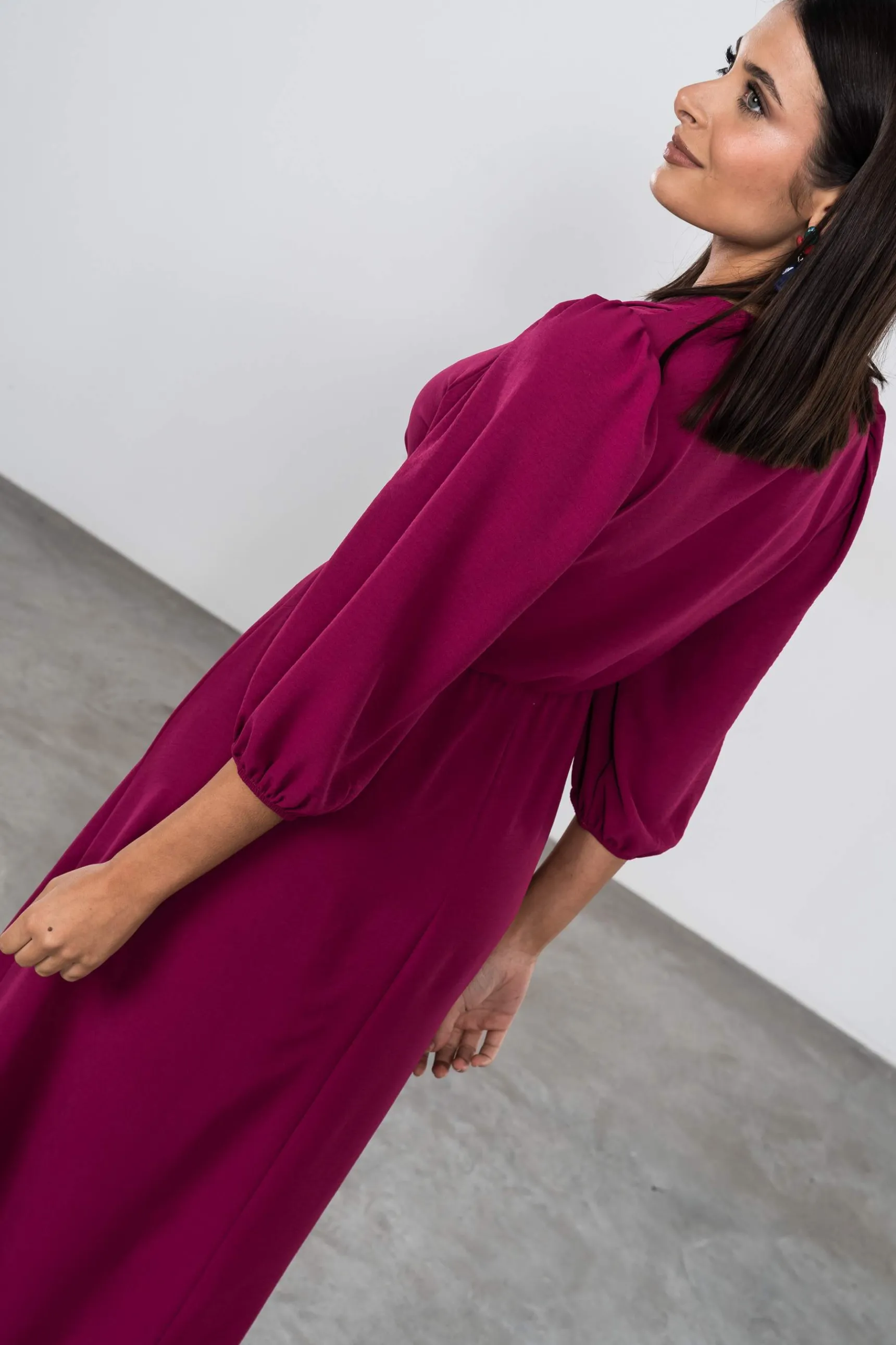 vestido_corte_botones_9.webp Precchio Vestidos<VESTIDO CORTE BOTONES