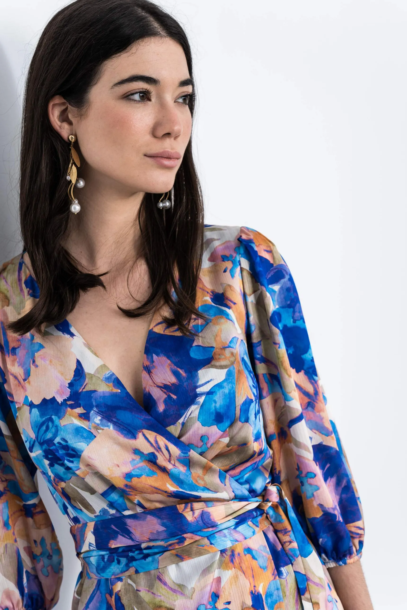 Precchio Vestidos<VESTIDO ESTAMPADO FLORAL