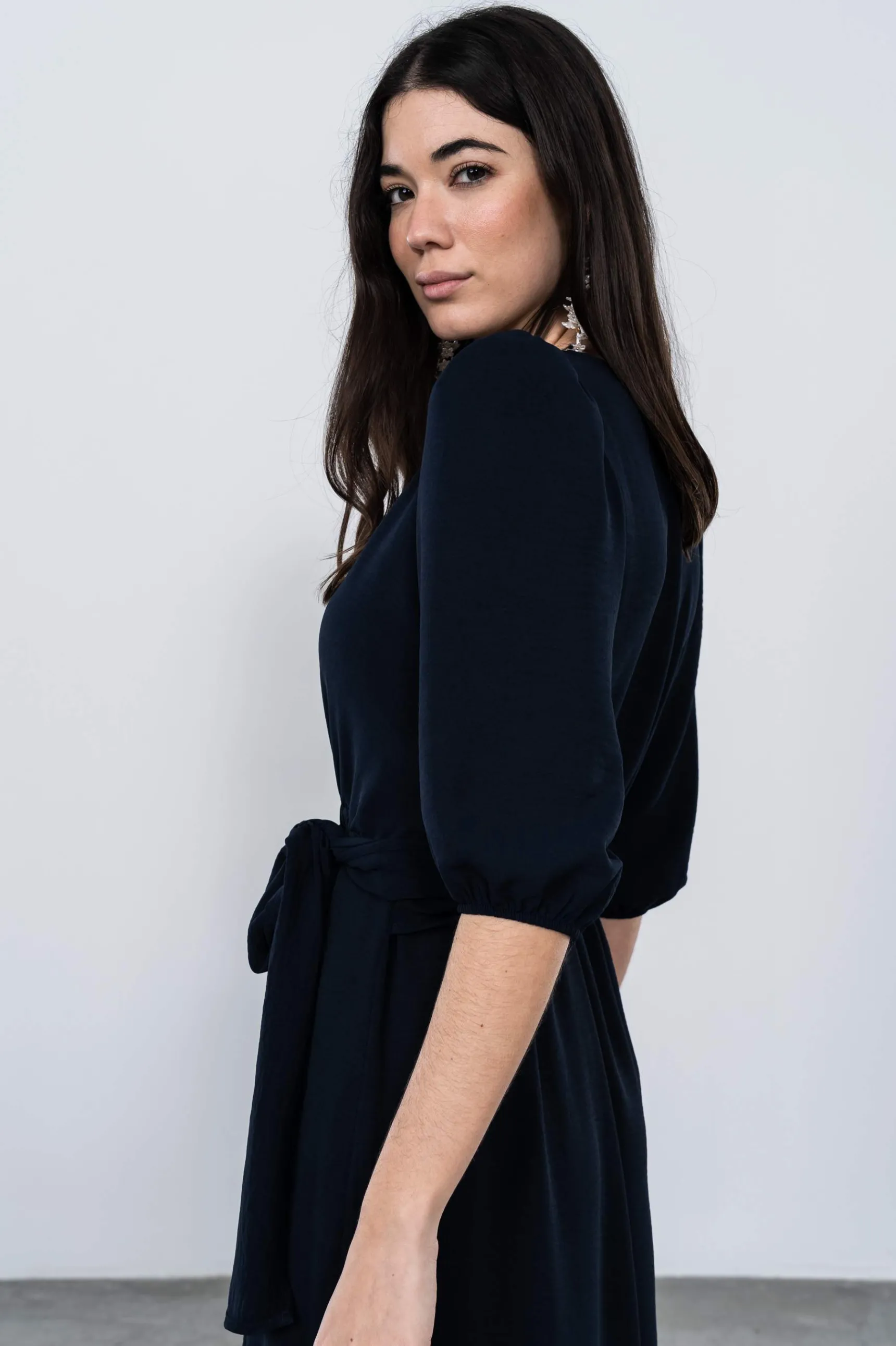 vestido_lazada_marino_7.webp Precchio Vestidos<VESTIDO LAZADA MARINO
